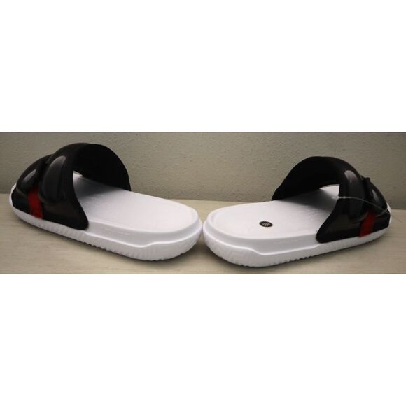 Jordan DM1683-061 Men Sz 13 Black/Red/White Super Play Slip-On Slide Sandals - Picture 12 of 14